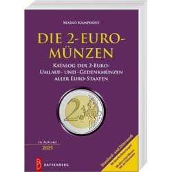 Lindner - Catálogo de monedas de 2 euros, 16ª edición 2025