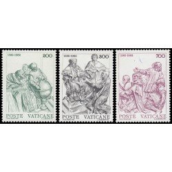 Vaticano 734/36 1982 4 Centenario de la reforma del calendario gregoriano MNH