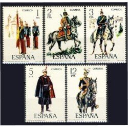 España Spain 2451/55 1978 Uniformes militares MNH