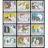Vaticano  755/66 1984 Serie Viajes de S S Juan Pablo II MNH