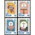 REL/S  Vaticano 779/82 1985  43 Congreso eucarístico internacional Nairobi MNH