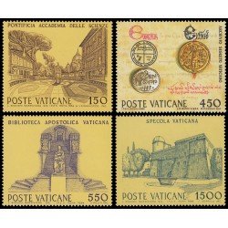 Vaticano 751/54 1984 Instituciones culturales y científicas de la Santa Sede MNH Vaticano 751/54 1984 Instituciones culturales y científicas de la Santa Sede MNH
