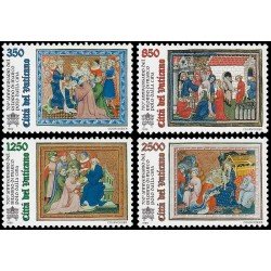 Vaticano 1029/32 1996 700 aniv. del retorno de Marco Polo de China MNH