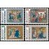 Vaticano 1029/32 1996 700 aniv. del retorno de Marco Polo de China MNH