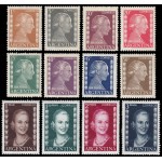 Argentina 517/28 1952 Eva Perón MNH