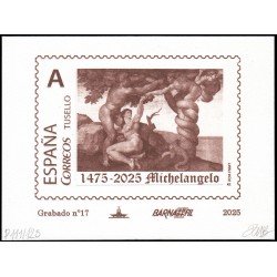 España Spain Grabado 17 Barnafil 2025 Michelangelo Tirada 125 España Spain Grabado 17 Barnafil 2025 Michelangelo Tirada 125