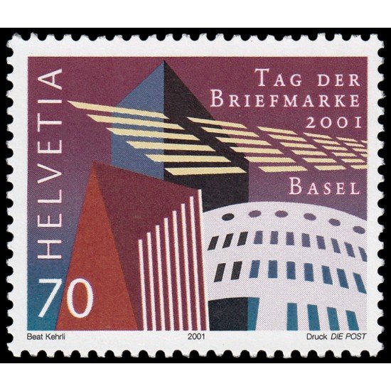 Suiza Switzerland 1702 2001 Día del sello MNH Suiza Switzerland 1702 2001 Día del sello MNH