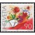 Suiza Switzerland 1675 2001 Sellos con mensajes MNH