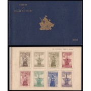 España Spain Carnet 531/65 1930 Emisión especial conmemorativa del descubrimiento de América por Cristobal Colon 