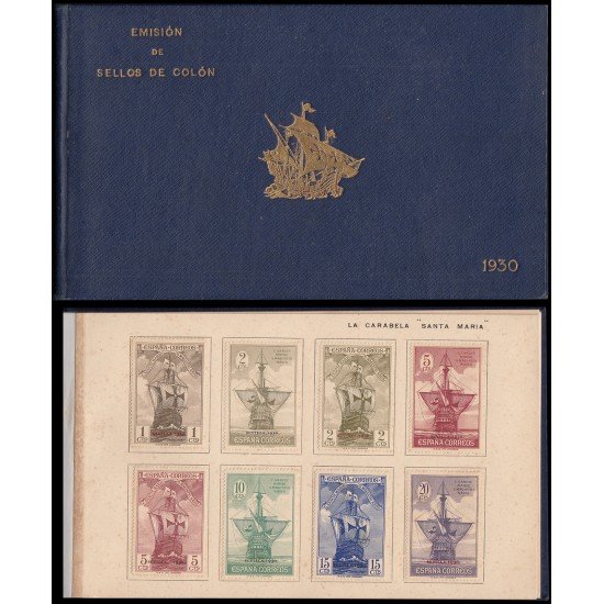 España Spain Carnet 531/65 1930 Emisión especial conmemorativa del descubrimiento de América por Cristobal Colon España Spain Carnet 531/65 1930 Emisión especial conmemorativa del descubrimiento de América por Cristobal Colon