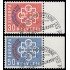 Suiza Switzerland 632/33 1959 Europa Conferencia PTT Matasellos a favor MNH