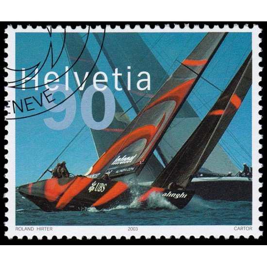 Suiza Switzerland 1756 2003 El equipo suizo vencedor de la Copa América 2003 Matasellos a favor MNH Suiza Switzerland 1756 2003 El equipo suizo vencedor de la Copa América 2003 Matasellos a favor MNH