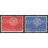 Suiza Switzerland 666/67 1960 Europa Usados