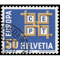 Suiza Switzerland 716 1963 Europa C.E.P.T. Usado Suiza Switzerland 716 1963 Europa C.E.P.T. Usado