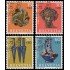 Suiza Switzerland 983/86 1975 Pro patria Tesoros arqueológicos Matasellos a favor MNH