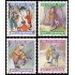 Suiza Switzerland 1629/32 1999 Por la juventud Navidad Ilustraciones de cuentos infantiles MNH