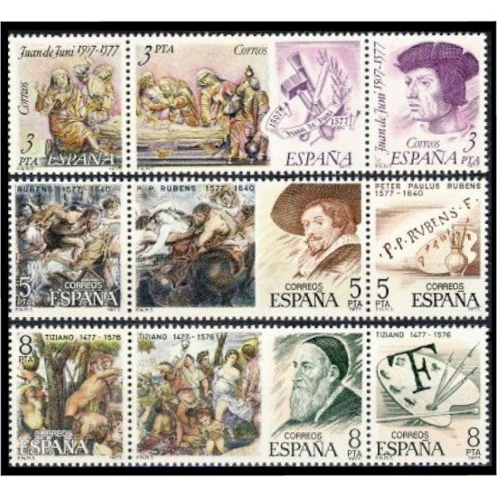 España Spain 2460/68 1978 Centenarios MNH España Spain 2460/68 1978 Centenarios MNH