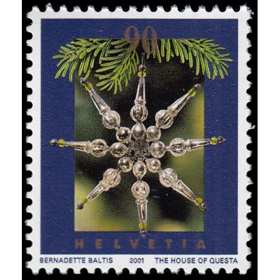 Suiza Switzerland 1701 2001 Navidad MNH Suiza Switzerland 1701 2001 Navidad MNH