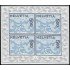 Suiza Switzerland1654a Hoja de 4 sellos 2000  Bordado de Saint-Gall Autoadhesivos
