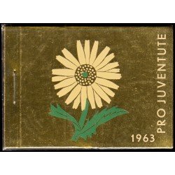 Suiza Switzerland Carnet C-721a 1963 Albert Anker Flores flowers MNH Suiza Switzerland Carnet C-721a 1963 Albert Anker Flores flowers MNH