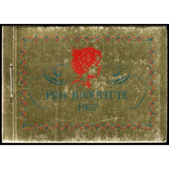 Suiza Switzerland Carnet C-597 1957 Pro juventud Leonhard von Euler MNH Suiza Switzerland Carnet C-597 1957 Pro juventud Leonhard von Euler MNH