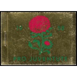 Suiza Switzerland Carnet C-616 1958 Pro juventud Flores flowers MNH Suiza Switzerland Carnet C-616 1958 Pro juventud Flores flowers MNH