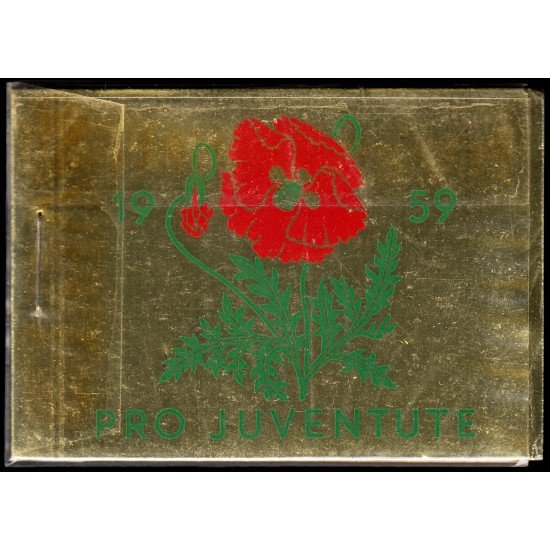 Suiza Switzerland Carnet C-634 1959 Pro juventud Karl Hilty Flores flowers MNH Suiza Switzerland Carnet C-634 1959 Pro juventud Karl Hilty Flores flowers MNH