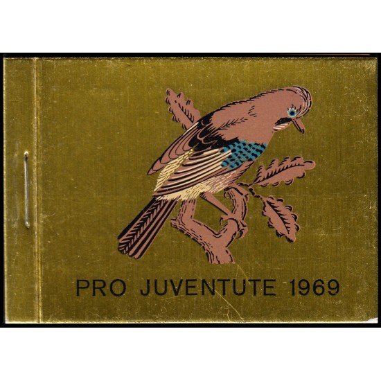 Suiza Switzerland Carnet C-846 1969 Pro juventud Aves MNH Suiza Switzerland Carnet C-846 1969 Pro juventud Aves MNH
