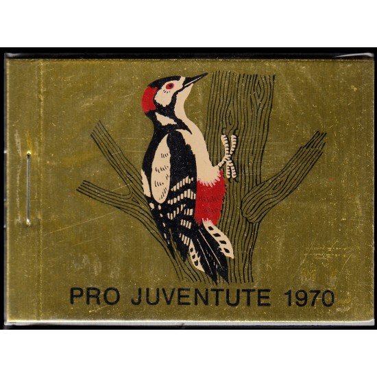 Suiza Switzerland Carnet C-868 1970 Pro juventud Aves MNH Suiza Switzerland Carnet C-868 1970 Pro juventud Aves MNH