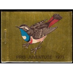 Suiza Switzerland Carnet C-891 1971 Pro juventud Aves MNH Suiza Switzerland Carnet C-891 1971 Pro juventud Aves MNH