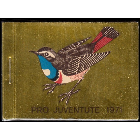 Suiza Switzerland Carnet C-891 1971 Pro juventud Aves MNH Suiza Switzerland Carnet C-891 1971 Pro juventud Aves MNH