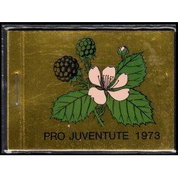Suiza Switzerland Carnet C-943 1973 Pro juventud Frutos del bosque MNH Suiza Switzerland Carnet C-943 1973 Pro juventud Frutos del bosque MNH