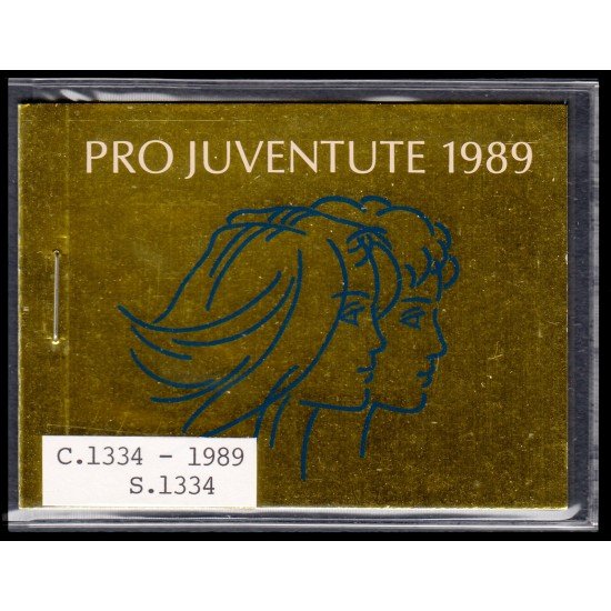 Suiza Switzerland Carnet C-1334 1989 Pro juventud Desarrollo de la infancia MNH Suiza Switzerland Carnet C-1334 1989 Pro juventud Desarrollo de la infancia MNH