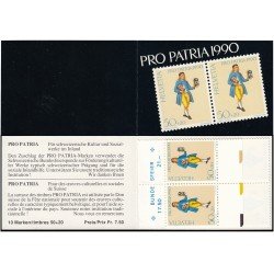 Suiza Switzerland Carnet C-1344 1990 Pro patria 700 Años de arte y cultura MNH Suiza Switzerland Carnet C-1344 1990 Pro patria 700 Años de arte y cultura MNH