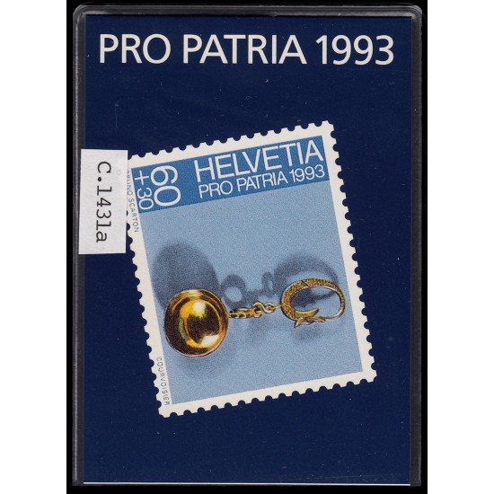 Suiza Switzerland Carnet C-1431a 1993 Pro patria Arte popular MNH Suiza Switzerland Carnet C-1431a 1993 Pro patria Arte popular MNH