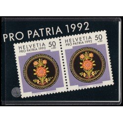 Suiza Switzerland Carnet C-1399 1992 Pro patria 700 años de arte y cultura MNH Suiza Switzerland Carnet C-1399 1992 Pro patria 700 años de arte y cultura MNH
