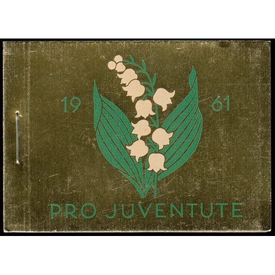 Suiza Switzerland Carnet C-684 1961 Pro juventud Jonas Furrer MNH Suiza Switzerland Carnet C-684 1961 Pro juventud Jonas Furrer MNH