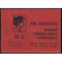 Suiza Switzerland Carnet C-567 1955 Pro juventud Charles Pictet-deRochemont MNH Suiza Switzerland Carnet C-567 1955 Pro juventud Charles Pictet-deRochemont MNH
