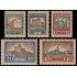 Estonia 86/90 1927 En beneficio de seguros para las víctimas de la guerra MNH