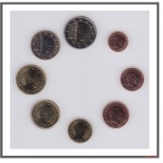 Luxemburgo 2021 Emisión monedas Sistema monetario euro € Tira