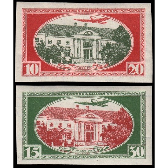 Letonia Latvia Aéreo 6/ 7 1930 En beneficio del comité del monumento al poeta Rainis Sin dentar MNH Letonia Latvia Aéreo 6/ 7 1930 En beneficio del comité del monumento al poeta Rainis Sin dentar MNH