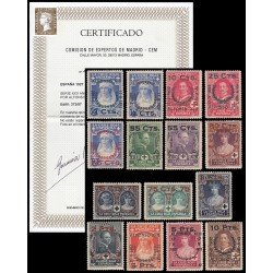 España Spain 373/87 1927 Cruz Roja Red Cross MNH España Spain 373/87 1927 Cruz Roja Red Cross MNH