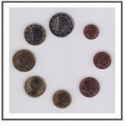 Luxemburgo 2025 Emisión monedas Sistema monetario euro € Tira