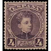 España Spain 254 1901/1905  Alfonso XIII MH