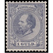 Holanda Netherlands 28 1872-88 Rey Guillermo III MH