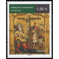 Andorra Francesa 637 2007 Arte religioso Predel·la de Prats MNH Andorra Francesa 637 2007 Arte religioso Predel·la de Prats MNH