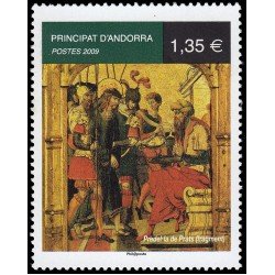 Andorra Francesa 672 2009 Arte religioso Predel·la de Prats MNH Andorra Francesa 672 2009 Arte religioso Predel·la de Prats MNH