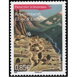 Andorra Francesa 664 2008 La romanización El Roc d Enclar MNH Andorra Francesa 664 2008 La romanización El Roc d Enclar MNH