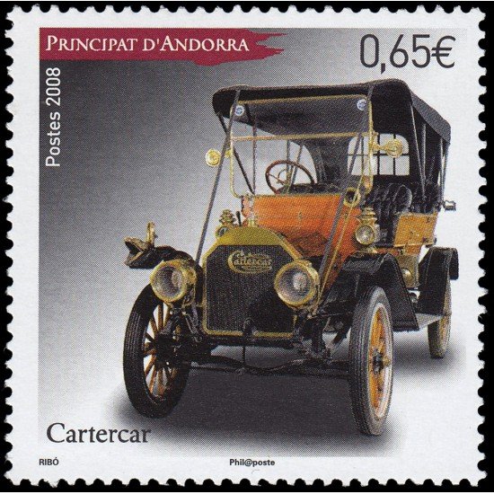 Andorra Francesa 654 2008 Vehículos automóviles Cartercar MNH