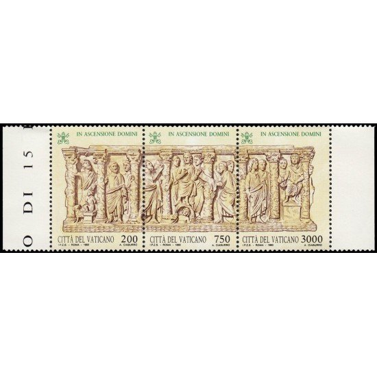 Vaticano 956/58 1993 Ascensión del Señor MNH